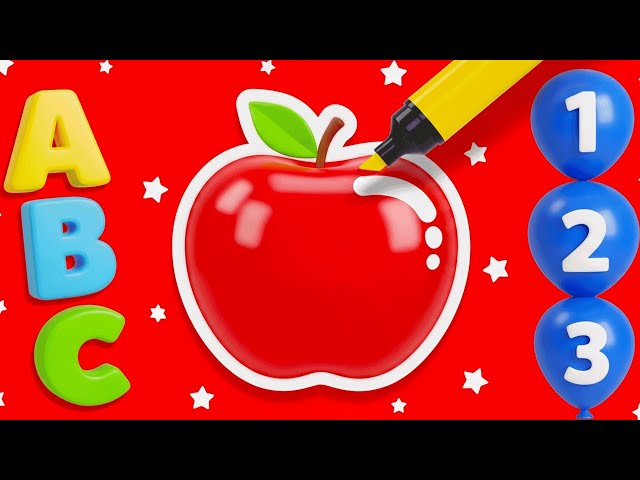 Phonics ABC Song for Kids | Learn Alphabet & Sounds | Preschool Learning Video | New ABCD Rhymes