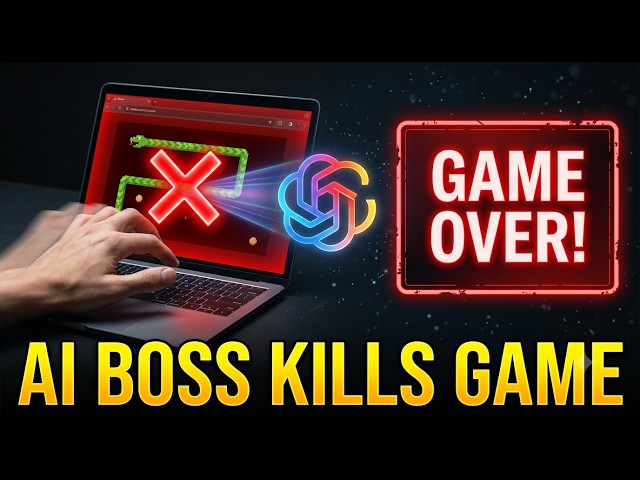 I Built an AI Boss That Kills My Games!