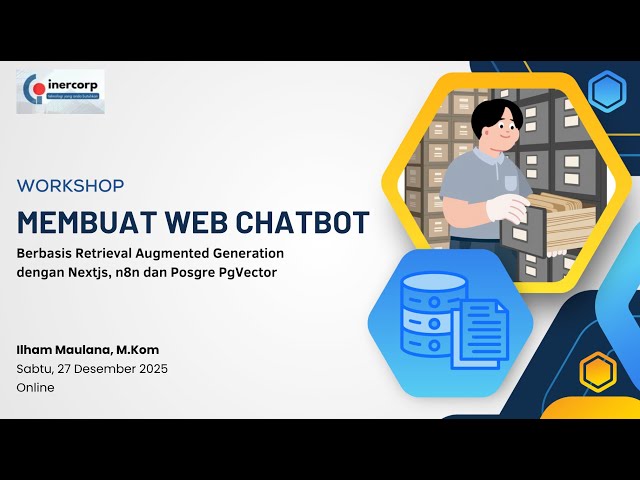 Cara Membuat Chatbot AI RAG dari PDF (Next.js + n8n + PostgreSQL)