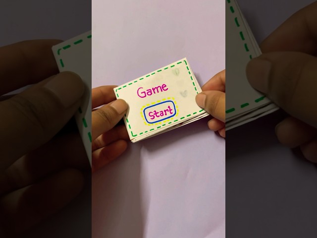 Easy paper game| comment down what you got| paper craft game  #shorts #papergames #papercraft #art