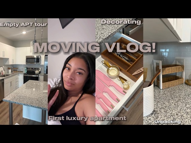Starting Over: Moving Into My First Luxury Apartment Alone ✨ | Moving Diaries Ep. 1