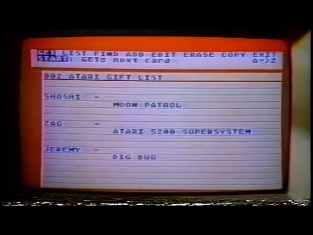 1983 Atari Computer System Christmas Commercial