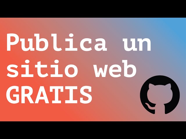 How to publish a free website with GitHub Pages - Updated!