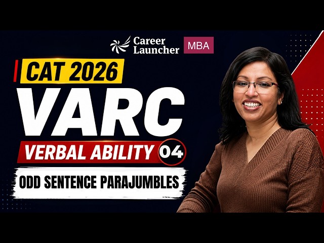 Odd Sentence Para Jumbles for CAT 2026 | Questions, Tricks & Solutions