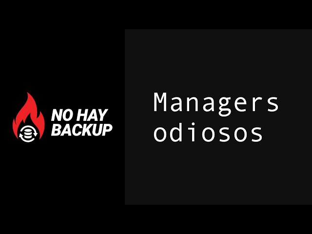 Hateful managers