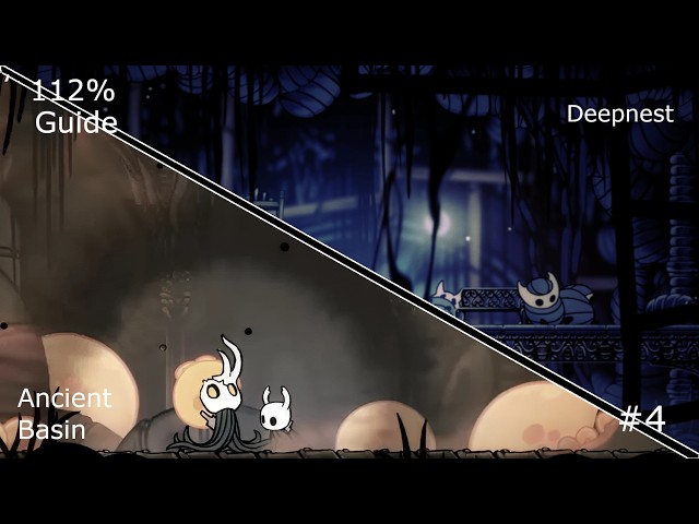 Hollow Knight Walkthrough 112% || Deepnest and Ancient Basin || Part-4 ||