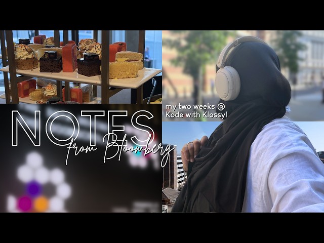 💻 : notes from bloomberg | kode with klossy '26 vlog