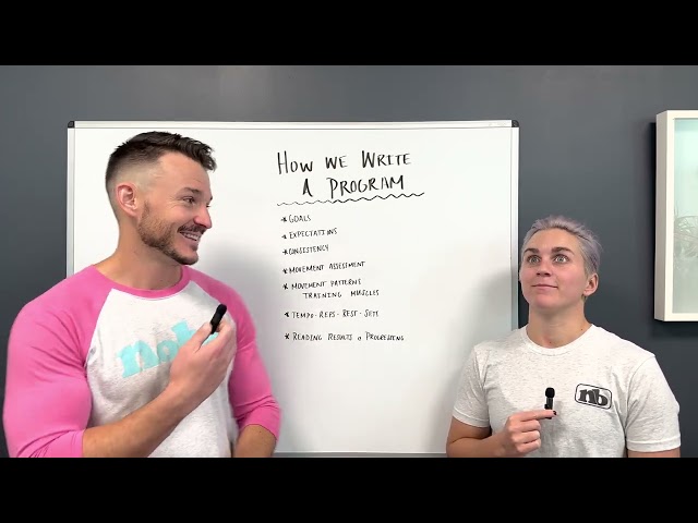 How to Write your own Workout: NoBe Edition