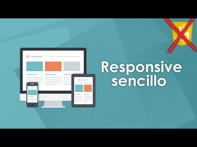 COMO HACER UN DISEÑO RESPONSIVE SOLO CON HTML Y CSS