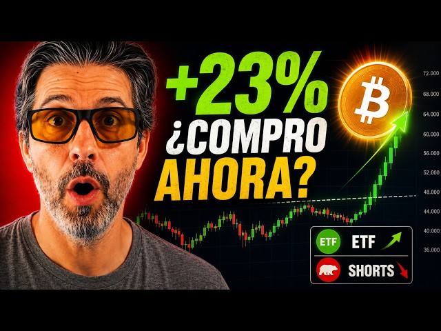 Bitcoin sube 23% en una semana. Yo no compraría sin mirar esto