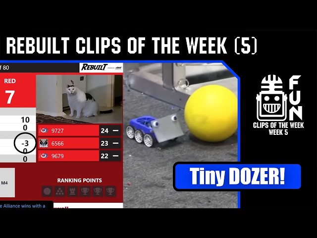 Vídeos de la semana 5 de REBUILT | FRC 2026