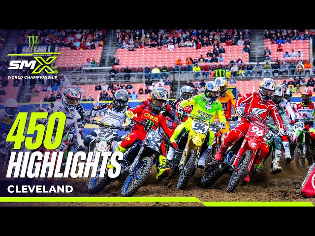 450 Class Highlights | Round 14 Cleveland | Supercross 2026
