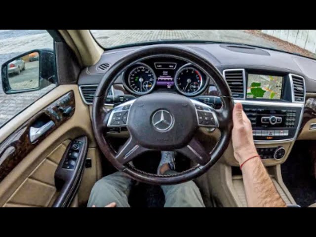 2014 Mercedes GL 450 X166 | 4.6L V8 340 HP | POV Test Drive #2638 | wheel Rogue 