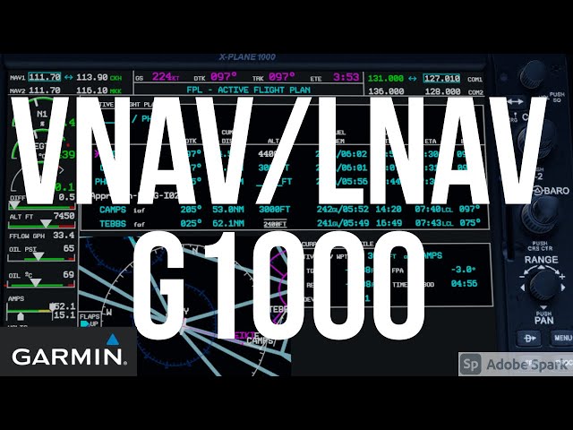 G1000 VNAV/LNAV Tutorial | Learn HOW it works & how to OPERATE it! | X-Plane Mobile