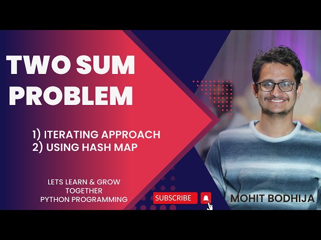 1. Two Sum || Leetcode || GFG || Python || HashMap || Mohit Bodhija