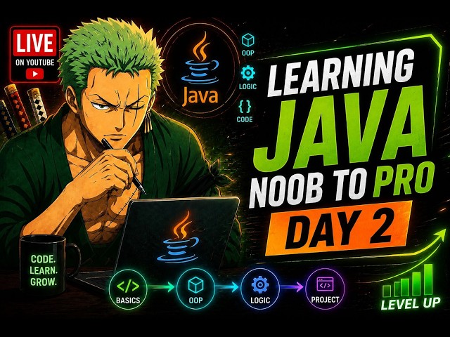 🚀 Java Noob to Pro – Day 2