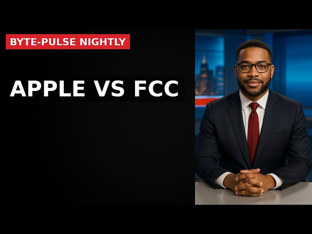 [AI Anchor] US Tech News Tonight
