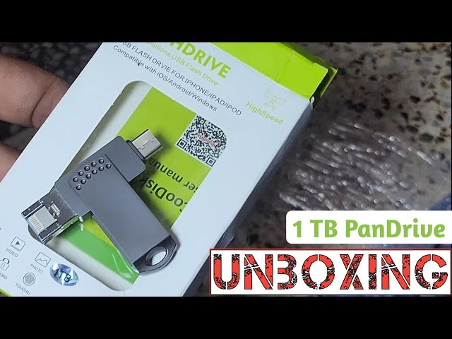 "1TB Flash Drive Unboxing & Honest Review | Best Affordable Pen Drive?"