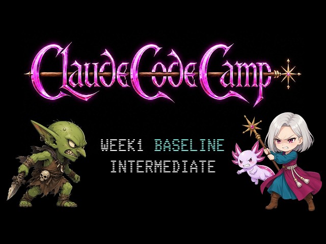 Claude Code Camp - Week1 (Baseline)