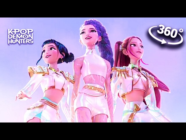 K-POP Demon Hunters in 360°VR | Huntrix New Song Comeback Show