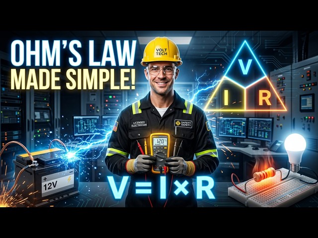 Ohm's Law Explained (Anyone Can Understand!) ⭐ Recommended