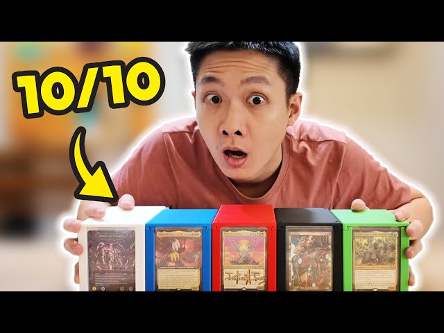 The Ultimate MTG Commander Deckbox?