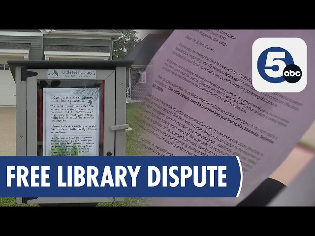 North Ridgeville HOA Requests Little Library be Removed