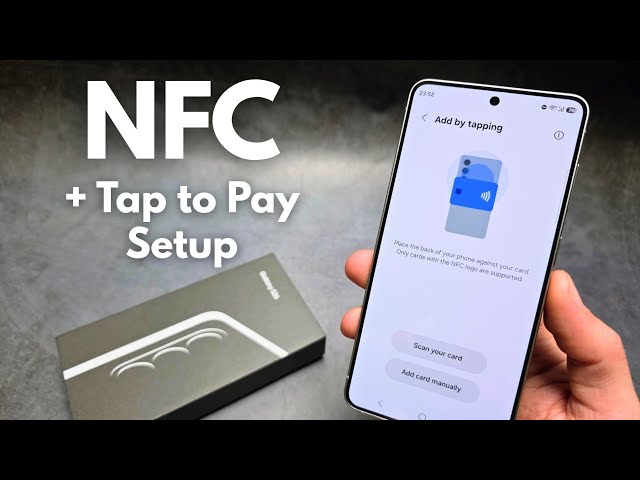 Samsung Galaxy S26 - NFC & Contactless Payments SETUP - Enable NFC & Add Credit Card for Tap to Pay