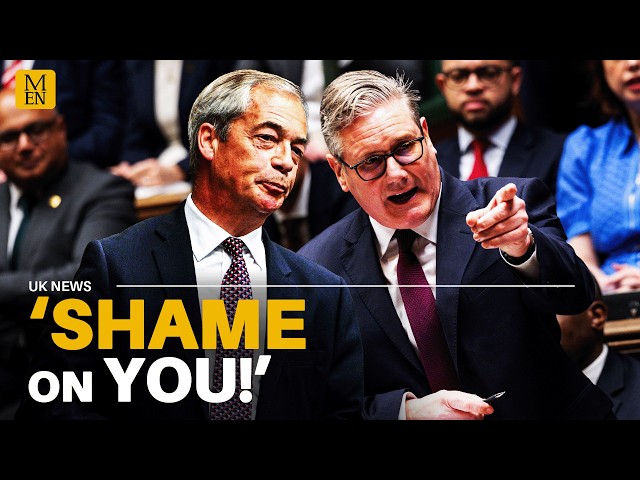 Farage and Starmer go TOE TO TOE in ROWDY PMQs over Henry Nowak CLASHES and two-tier policing