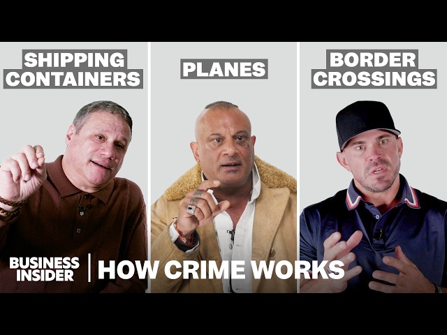 How Illegal Drugs Are Smuggled Around The World — From Cocaine To Steroids | How Crime Works