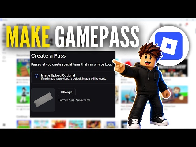 How To Create Gamepass In Roblox On PC