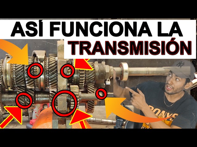 Transmisión manual ¿CÓMO FUNCIONA? TODOS los componentes EXPLICADOS | En CAMARA LENTA Fácil cambios