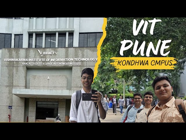 First Day At VIT Pune | VIT Campus Tour
