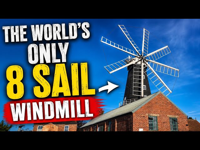 This is the only windmill in the world with 8 sails