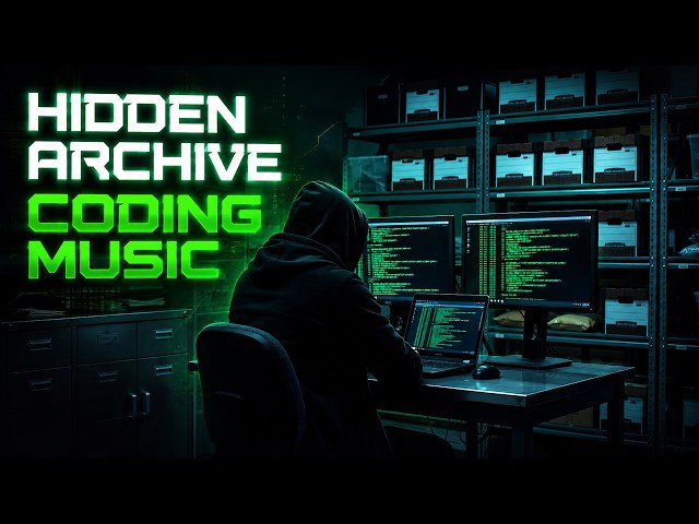 Hidden Archive Coding Music — Deep Focus in the Backroom