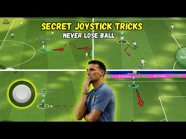 🎮 SECRET Joystick Tricks to NEVER Lose the Ball! | eFootball