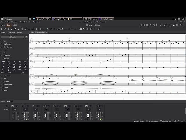 Hayate the Combat Butler! - Seishuku (静淑)「Transcription | Muse Sounds」