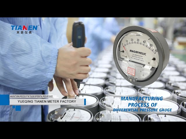 Manufacturing process of the differential pressure gauge
