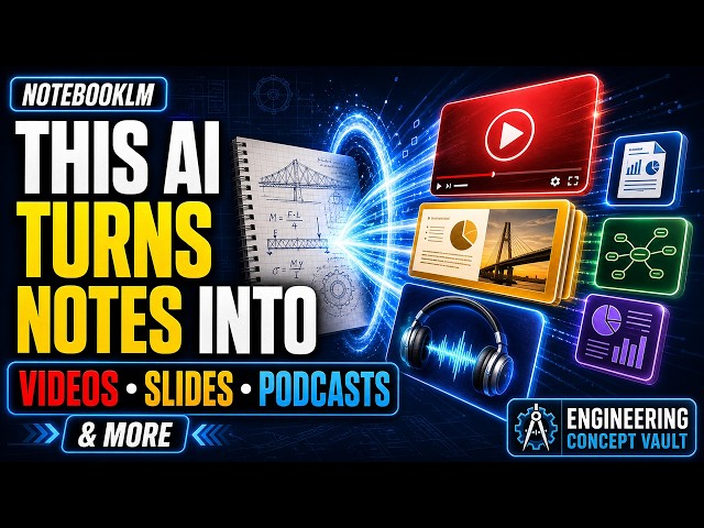 This AI Turns Notes into a Complete Learning System (Videos, Slides, Podcasts & More)