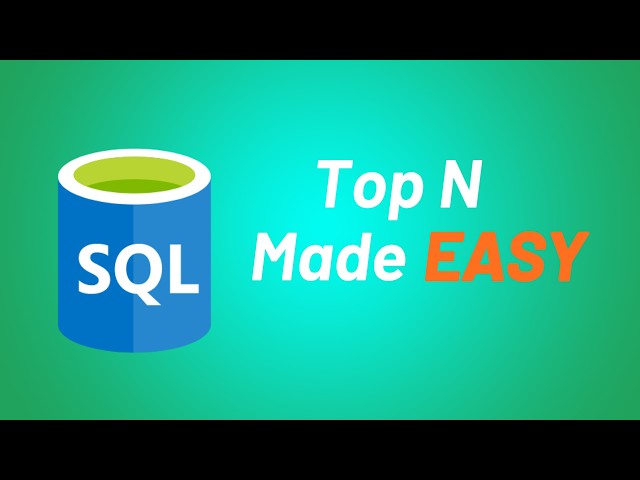 Stop Using LIMIT! 3 Better Ways to Get Top N in SQL