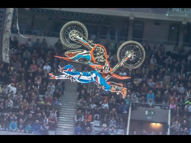 Gopro Fusion Dany Torres 360 Feestyle en el Supercross de Barcelona Palau Sant Jordi