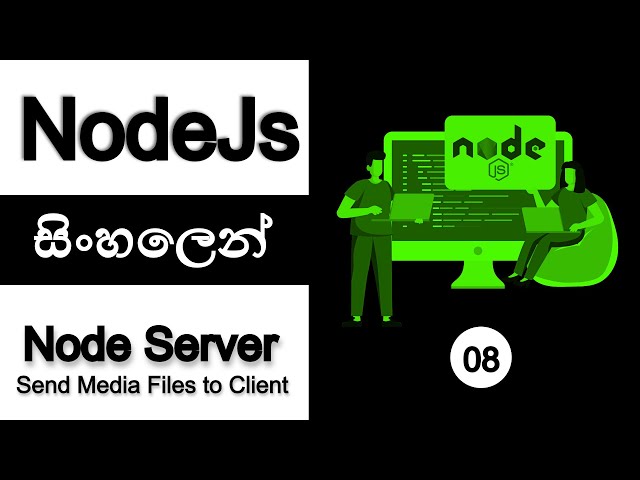 🔥 NODE JS | COMPLETE TUTORIAL - Part 08 | SINHALA | Build Node Server | AUK Learning Center