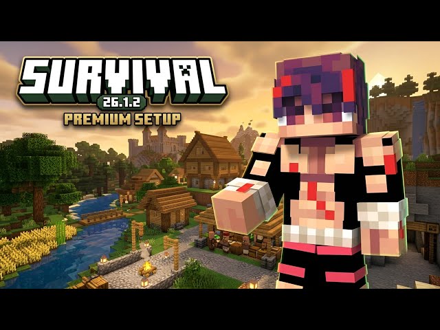 The ULTIMATE Survival Server Setup for Minecraft 26.1.2! 🔥