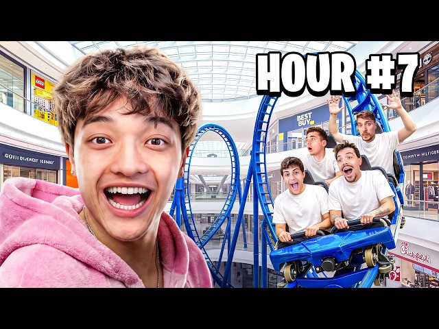 CORE STAYS OVERNIGHT IN AMERICA'S BIGGEST MALL (ft. MrBeast)