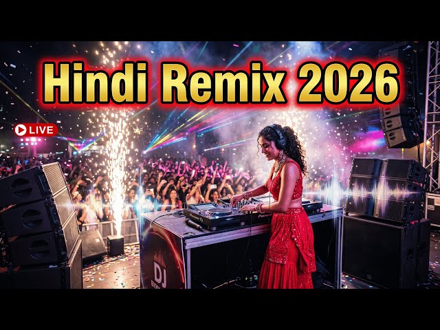 Nonstop Bollywood DJ Remix 2026 🔥 Hindi Dance Party Mix | EDM Club Vibes
