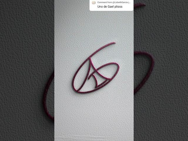 gael #gael #logodesign #namelogodesign #artandcraft #youtubeshorts #shorts #growonyoutube #bts