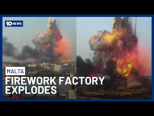 Explota una fábrica de fuegos artificiales en Malta, dejando dos heridos y cuantiosos daños | 10 ...