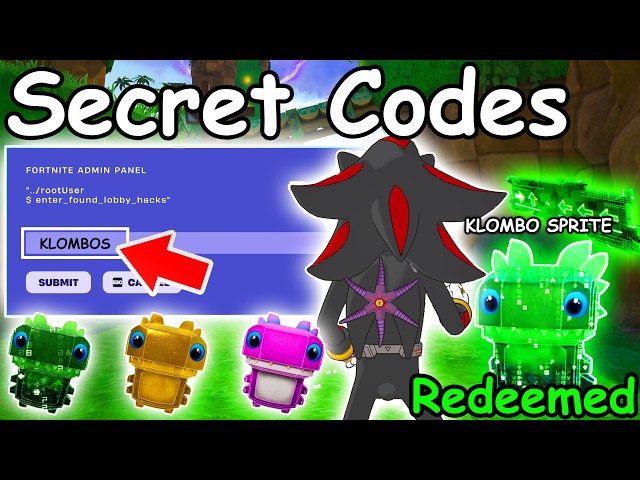 *NEW* CHEAT SPRITE CODE in FORTNITE SEASON 4 SPRITE CODES! (New Secret Codes)
