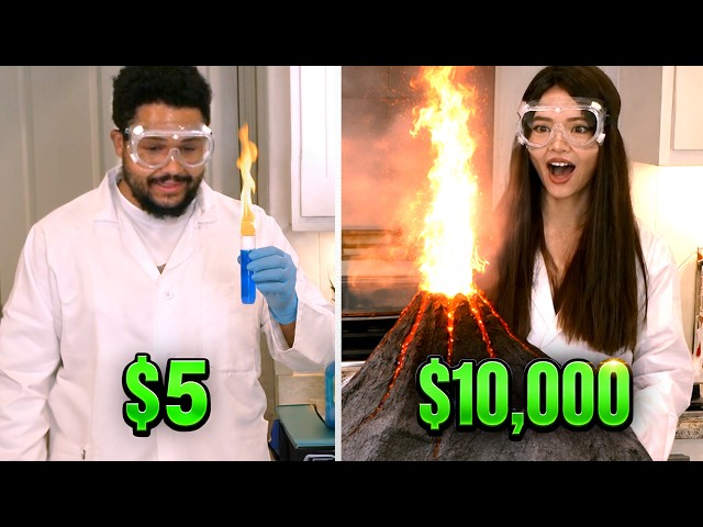 We Spent $10,000 On Science Experiments!