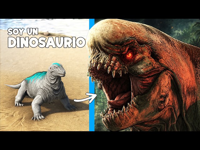 EVOLUCIONO a DISTORTUS REX! LA HISTORIA del Dinosaurio Mutante Moschops Soy Un Dinosaurio en ARK